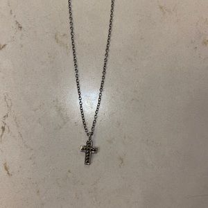 Anna beck, adjustable cross necklace